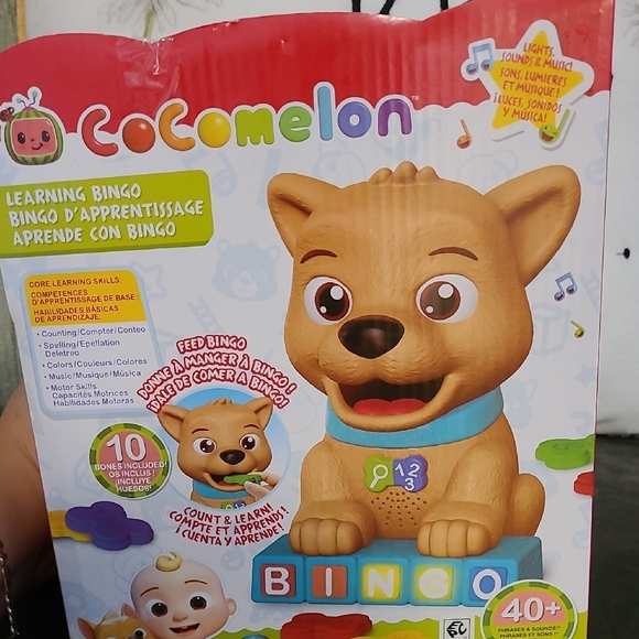 CoComelon Learning Bingo Interactive Toy - Tan - Picture 2 of 2